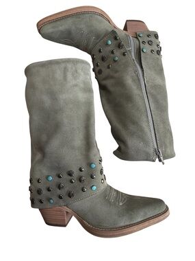 Cowgirl Boots - Buck & Brana Arianna Frozen - Women Sz 6